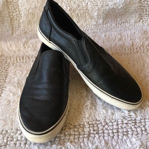 Bass Navigate Slip-On Shoes-Black-Size 10M